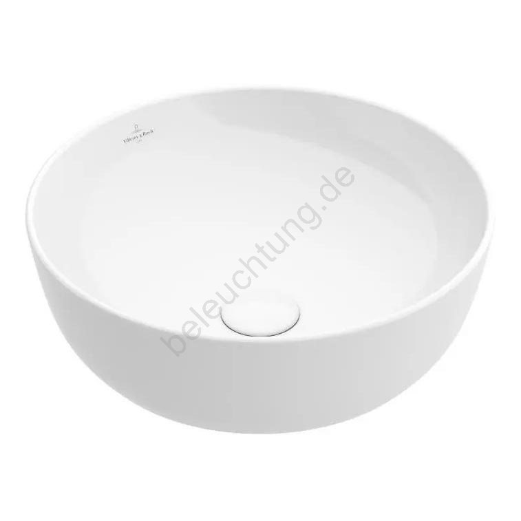 Villeroy & Boch 41794301 - Aufsatzwaschbecken ARTIS Ø 43 cm, Keramik ...
