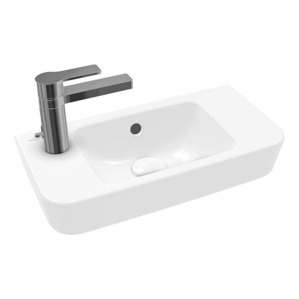 Villeroy & Boch 4342L501 - Wandhängendes Waschbecken O.NOVO 50x25 cm Keramik/weiß