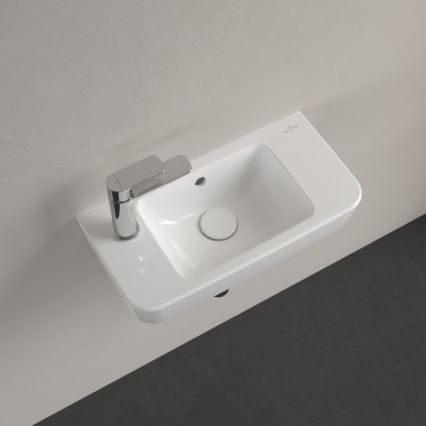 Villeroy & Boch 4342L501 - Wandhängendes Waschbecken O.NOVO 50x25 cm Keramik/weiß