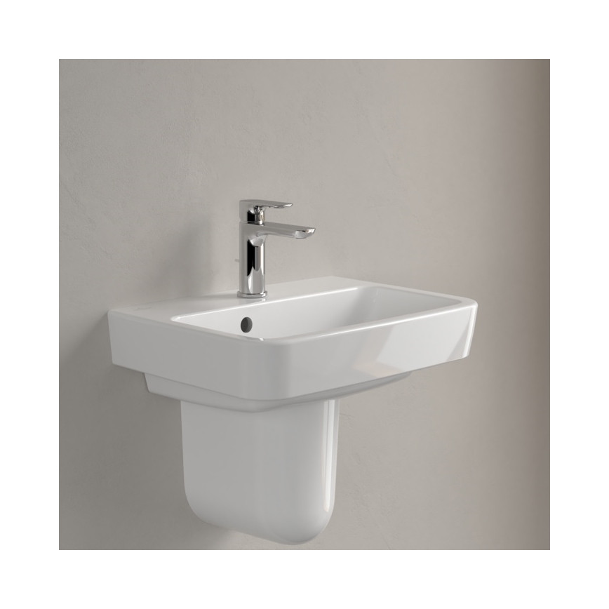 Villeroy & Boch 43445001 - Wand-Waschbecken O.NOVO 50x37 cm Keramik/weiß