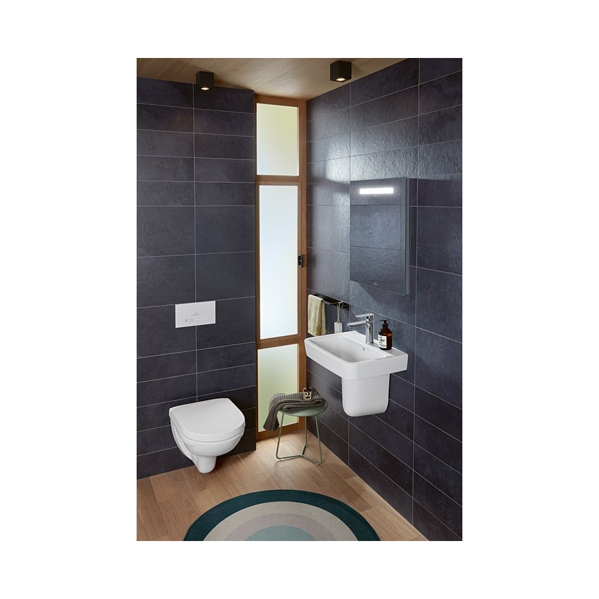 Villeroy & Boch 43445001 - Wand-Waschbecken O.NOVO 50x37 cm Keramik/weiß