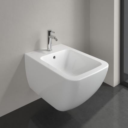Villeroy & Boch 441100R1 - Wandhängendes Bidet VENTICELLO Keramik/weiß