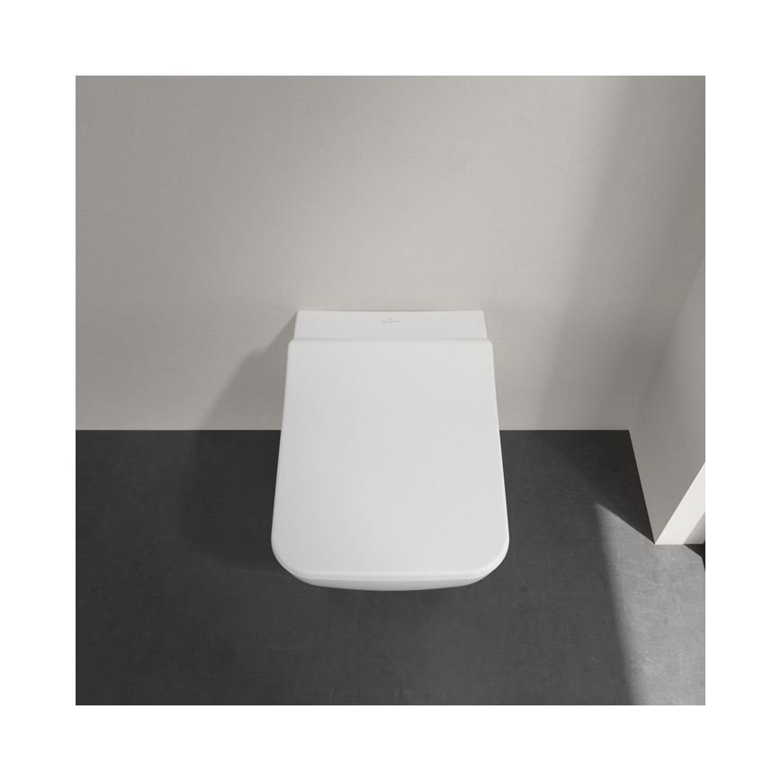 Villeroy & Boch 4611RS01 - Wandhängendes WC mit SoftClose-Sitz VENTICELLO Keramik/weiß