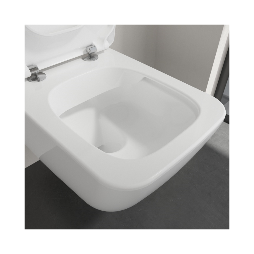 Villeroy & Boch 4611RS01 - Wandhängendes WC mit SoftClose-Sitz VENTICELLO Keramik/weiß