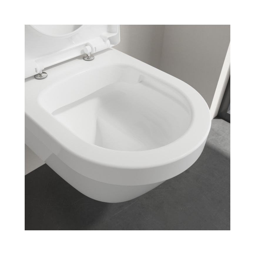 Villeroy & Boch 4694HR01 - Wand-WC mit SoftClose-Sitz ARCHITECTURA Keramik/Weiß
