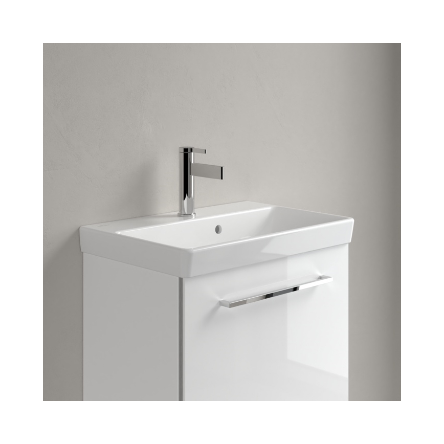 Villeroy & Boch 4A005501 - Wandhängendes Waschbecken AVENTO 55 x 37 cm Keramik/weiß