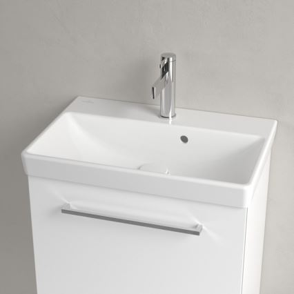 Villeroy & Boch 4A005501 - Wandhängendes Waschbecken AVENTO 55 x 37 cm Keramik/weiß