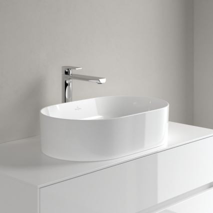 Villeroy & Boch 4A195601 - Aufsatzwaschbecken COLLARO 56 x 36 cm Keramik/weiß