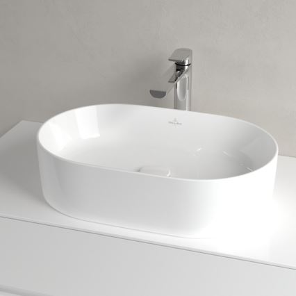 Villeroy & Boch 4A195601 - Aufsatzwaschbecken COLLARO 56 x 36 cm Keramik/weiß