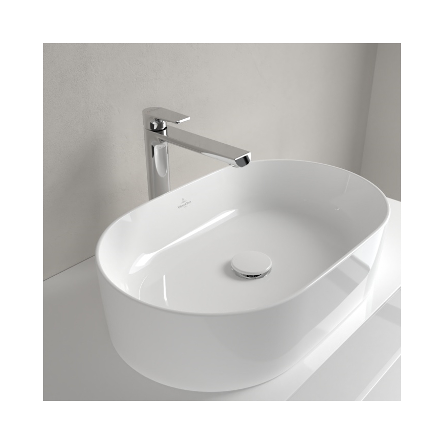 Villeroy & Boch 4A195601 - Aufsatzwaschbecken COLLARO 56 x 36 cm Keramik/weiß