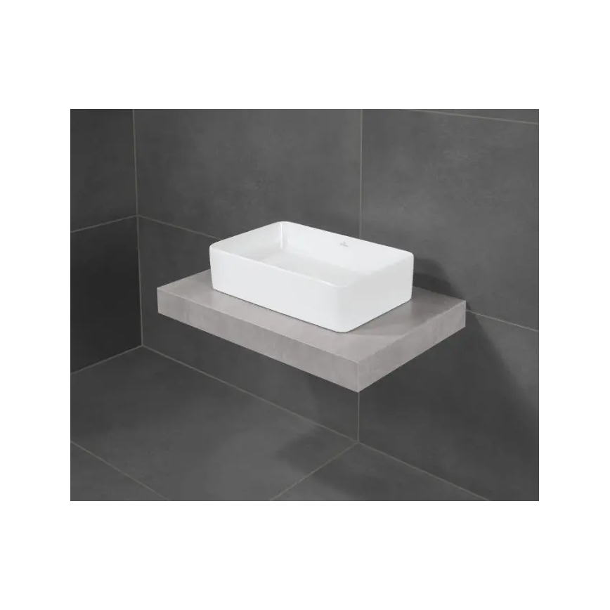 Villeroy & Boch 4A205601 - Aufsatzwaschbecken COLLARO 56 x 36 cm Keramik/weiß