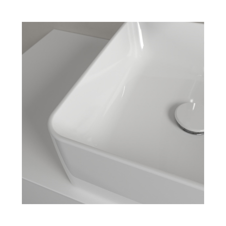 Villeroy & Boch 4A213801 - Aufsatzwaschbecken COLLARO 38x38 cm Keramik/weiß