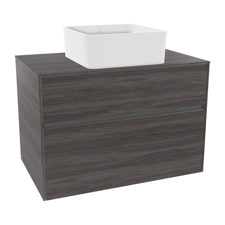 Villeroy & Boch 4A213801 - Aufsatzwaschbecken COLLARO 38x38 cm Keramik/weiß