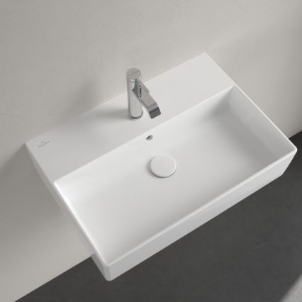Villeroy & Boch 4A226G01 - Wand-/Aufsatzwaschbecken MEMENTO 60 x 42 cm Keramik/weiß