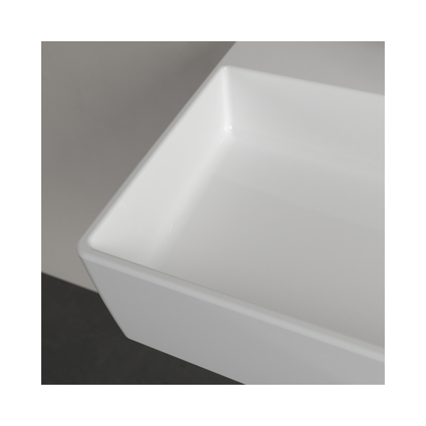 Villeroy & Boch 4A226G01 - Wand-/Aufsatzwaschbecken MEMENTO 60 x 42 cm Keramik/weiß