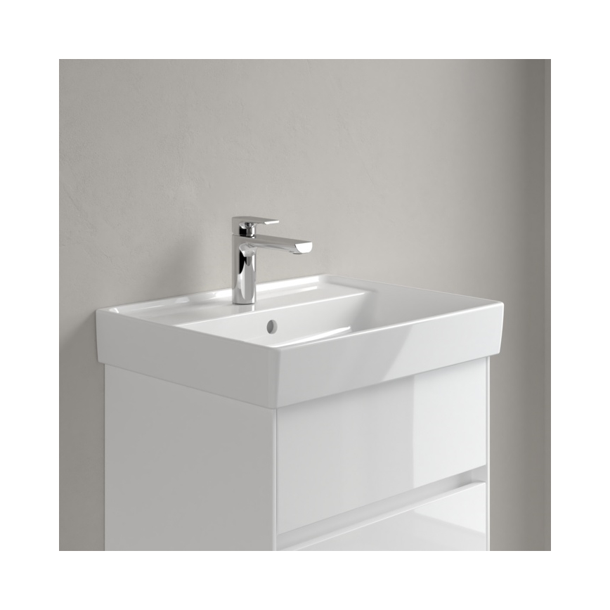 Villeroy & Boch 4A335501 - Wandhängendes Waschbecken COLLARO 55x44 cm Keramik/weiß