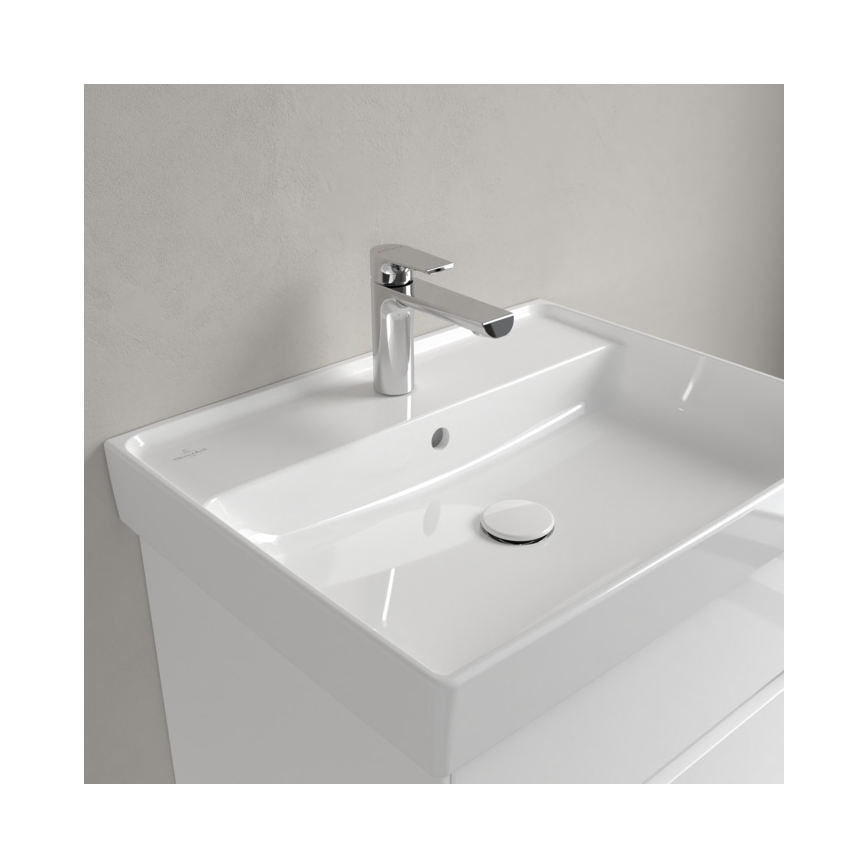 Villeroy & Boch 4A336001 - Wandhängendes Waschbecken COLLARO 60x47 cm Keramik/weiß