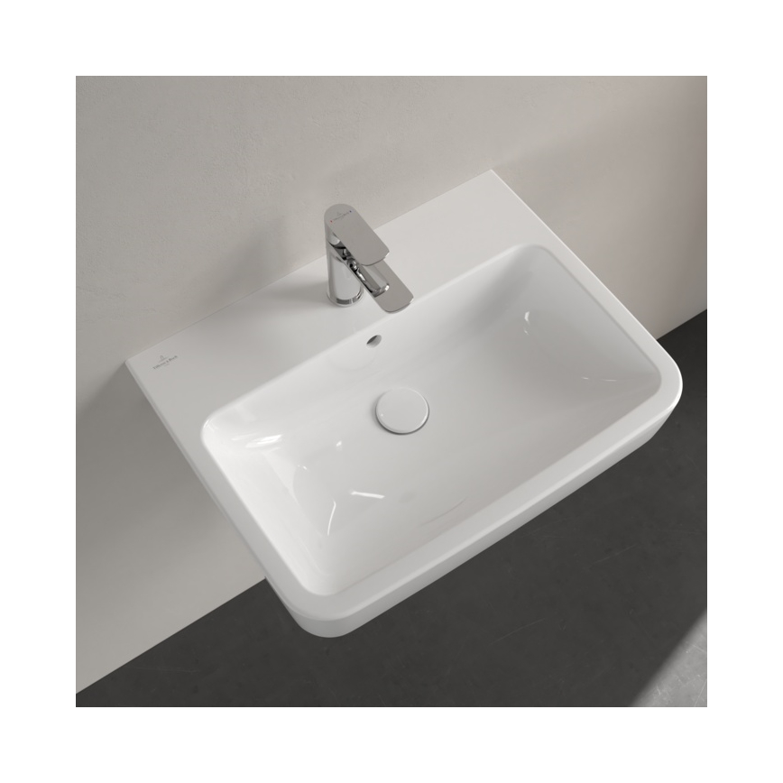 Villeroy & Boch 4A416G01 - Wandhängendes Waschbecken O.NOVO 60x46 cm Keramik/weiß