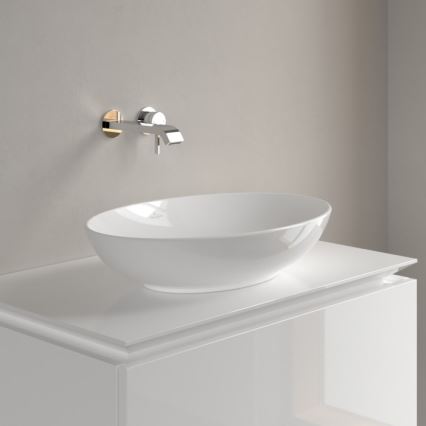 Villeroy & Boch 4A4700R1 - Aufsatzwaschbecken LOOP&FRIENDS 56x38 cm Keramik/weiß