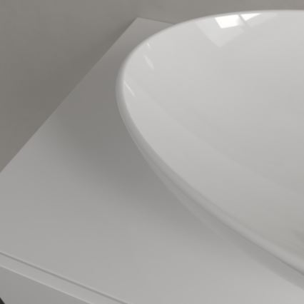 Villeroy & Boch 4A4701R1 - Aufsatzwaschbecken LOOP&FRIENDS 56x38 cm Keramik/weiß