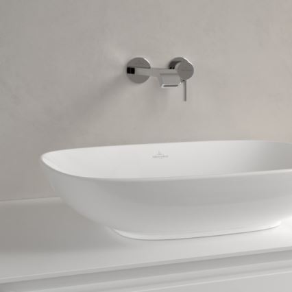 Villeroy & Boch 4A490101 - Aufsatzwaschbecken LOOP&FRIENDS 56x38 cm Keramik/weiß