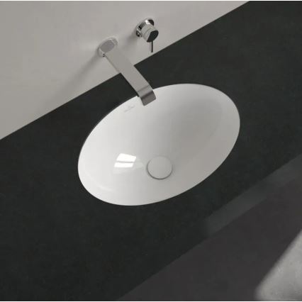 Villeroy & Boch 4A530001 - Einbau-Waschbecken LOOP&FRIENDS 43x29 cm Keramik/weiß