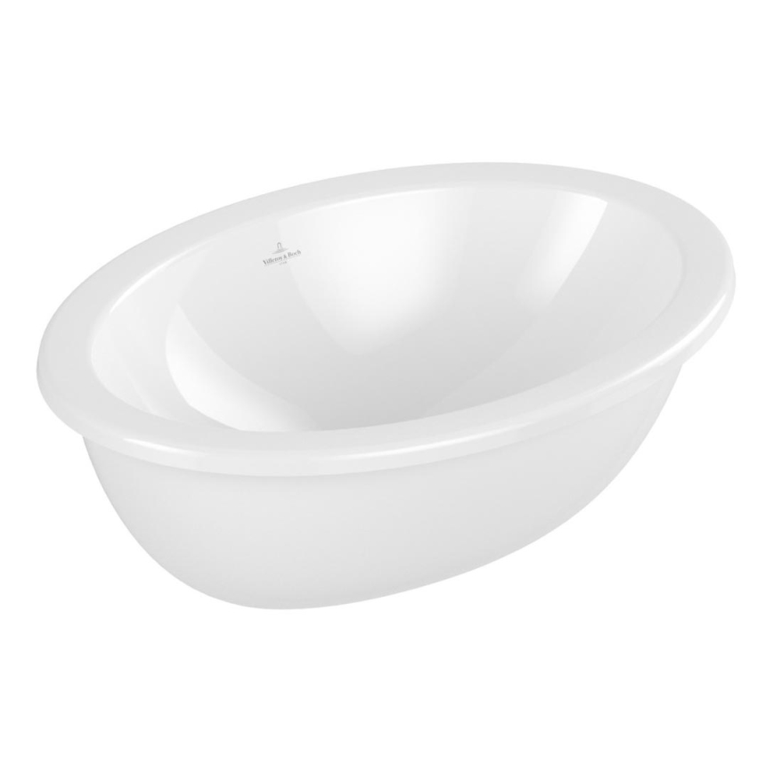 Villeroy & Boch 4A540001 - Einbauwaschbecken LOOP&FRIENDS 48,5x32,5 cm Keramik/weiß