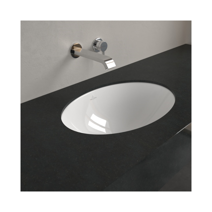 Villeroy & Boch 4A540001 - Einbauwaschbecken LOOP&FRIENDS 48,5x32,5 cm Keramik/weiß