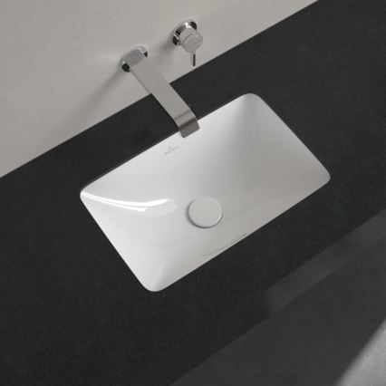 Villeroy & Boch 4A5600R1 - Einbauwaschbecken LOOP&FRIENDS 45 x 28 cm Keramik/weiß