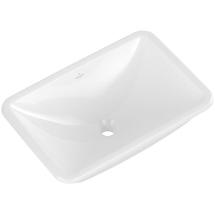 Villeroy & Boch 4A570001 - Einbauwaschbecken LOOP&FRIENDS 54x34 cm Keramik/Weiß