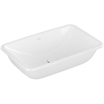 Villeroy & Boch 4A580001 - Einbauwaschbecken LOOP&FRIENDS 61,5x38 cm Keramik/weiß