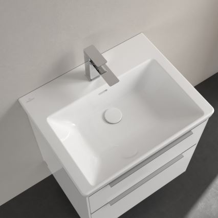 Villeroy & Boch 4A706001 - Wandhängendes Waschbecken SUBWAY 3.0 60 x 47 cm Keramik/weiß