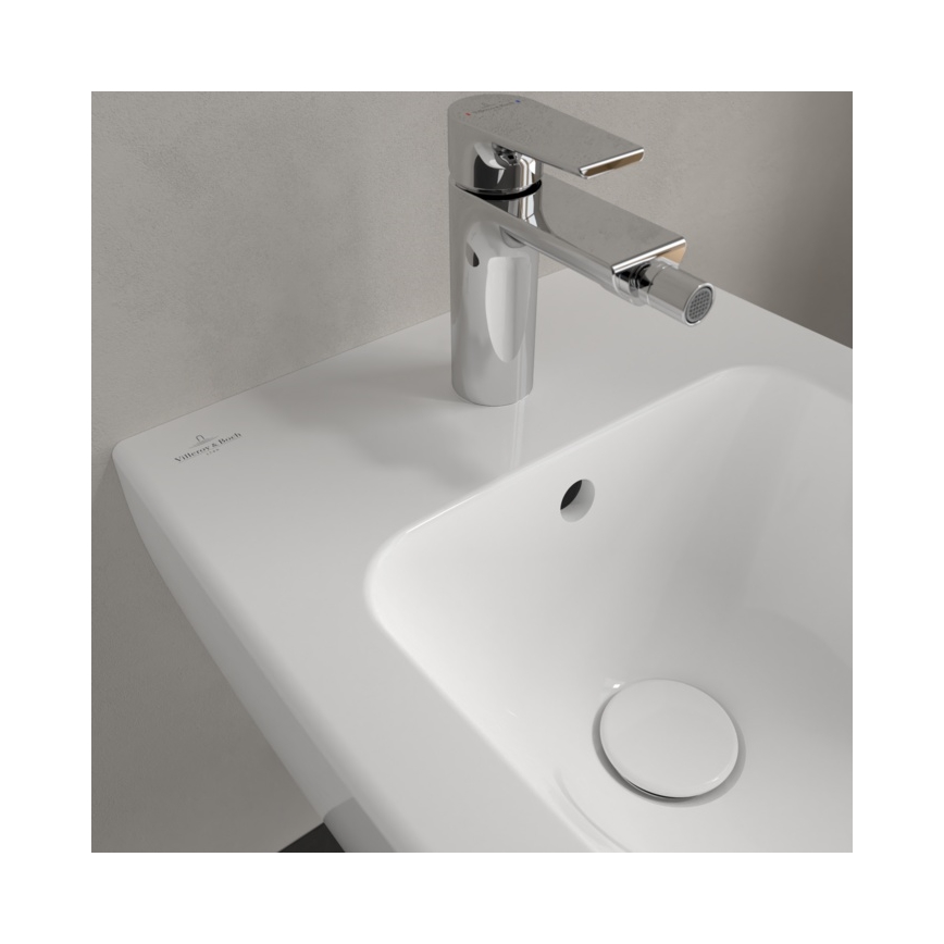 Villeroy & Boch 54000001 - Wand-Bidet SUBWAY 2.0 37x56 cm Keramik/weiß
