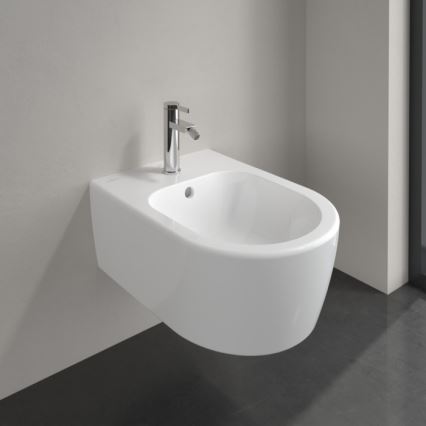Villeroy & Boch 54050001 - Wandhängendes Bidet AVENTO, Keramik/weiß