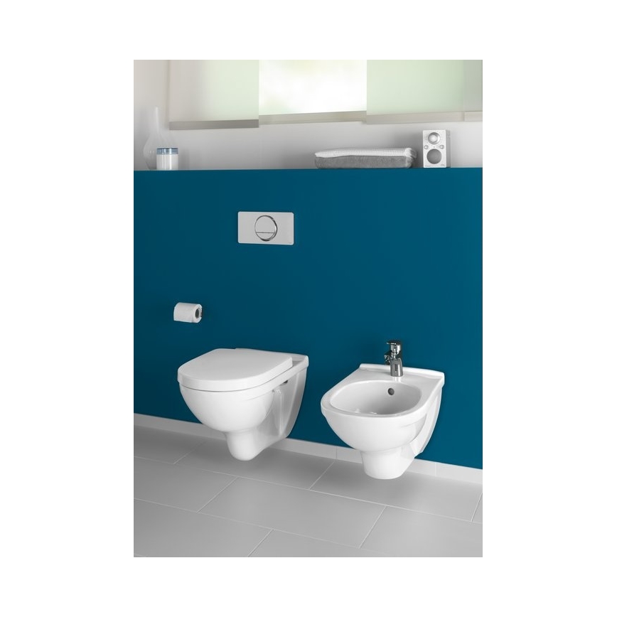 Villeroy & Boch 54600001 - Wandhängendes Bidet O.NOVO Keramik/weiß