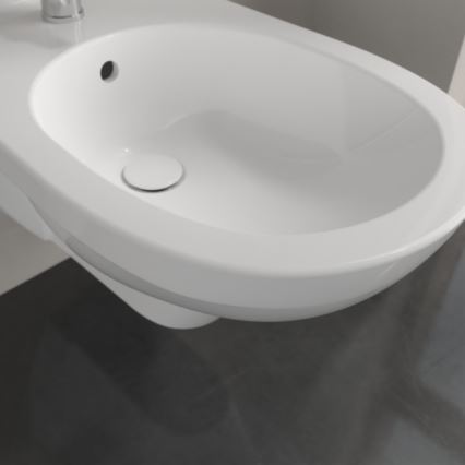 Villeroy & Boch 54600001 - Wandhängendes Bidet O.NOVO Keramik/weiß