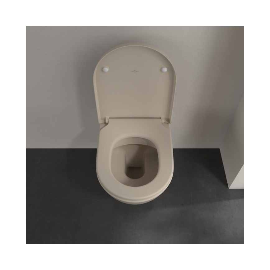 Villeroy & Boch 5614R0AM - Wand-WC SUBWAY 2.0 Keramik/beige