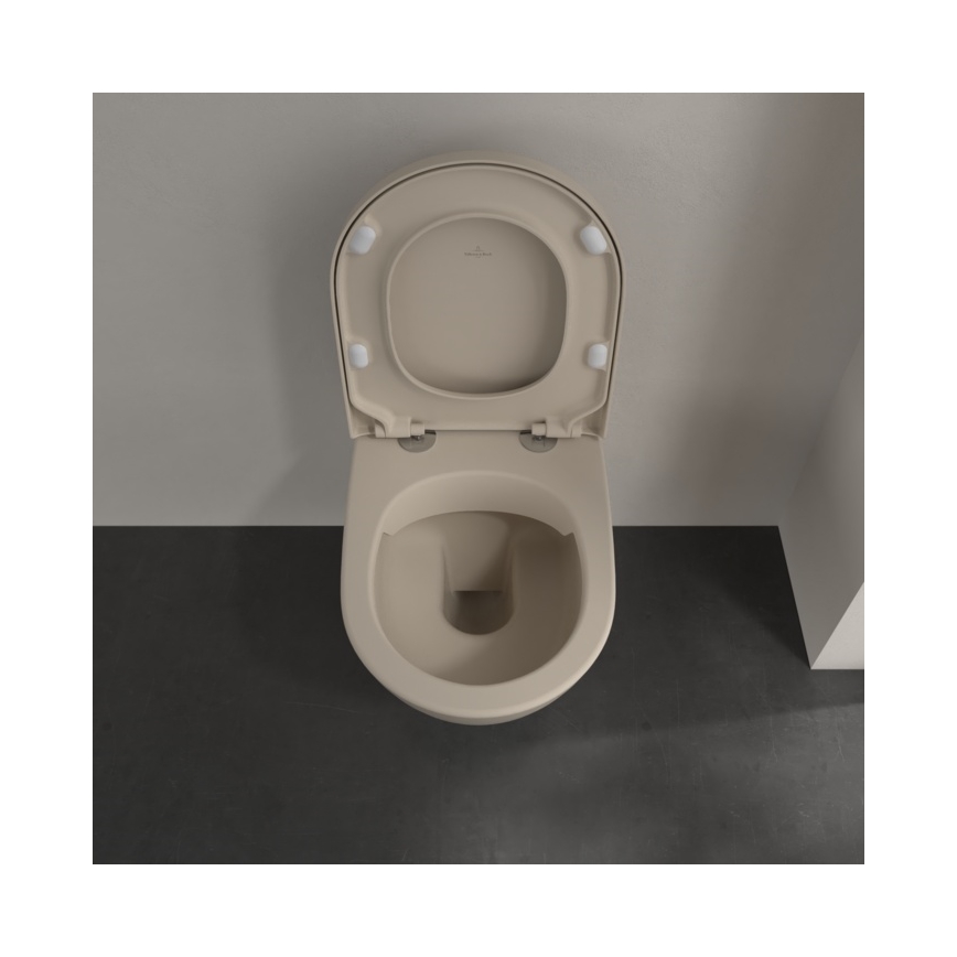 Villeroy & Boch 5614R0AM - Wand-WC SUBWAY 2.0 Keramik/beige