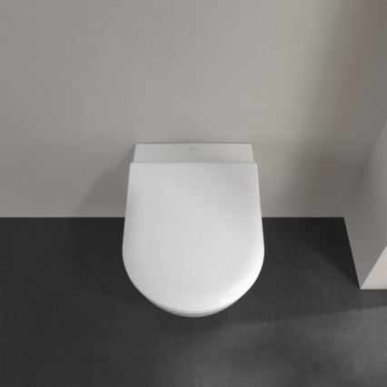 Villeroy & Boch 5614R201 - Wand-WC mit SoftClose-Sitz SUBWAY 2.0 Keramik/weiß