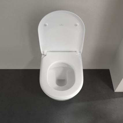 Villeroy & Boch 5614R201 - Wand-WC mit SoftClose-Sitz SUBWAY 2.0 Keramik/weiß