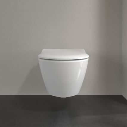 Villeroy & Boch 5614R2R1 - wandhängendes WC mit SoftClose-Sitz SUBWAY 2.0 Keramik/weiß