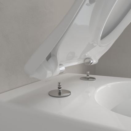 Villeroy & Boch 5614R2R1 - wandhängendes WC mit SoftClose-Sitz SUBWAY 2.0 Keramik/weiß