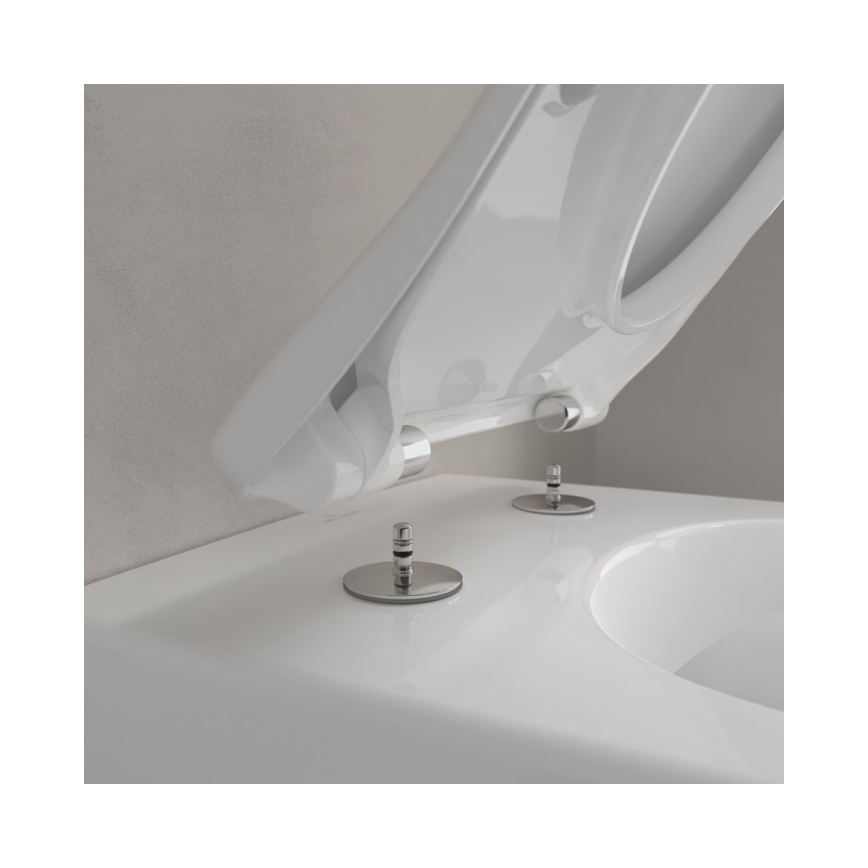 Villeroy & Boch 5614R2R1 - wandhängendes WC mit SoftClose-Sitz SUBWAY 2.0 Keramik/weiß