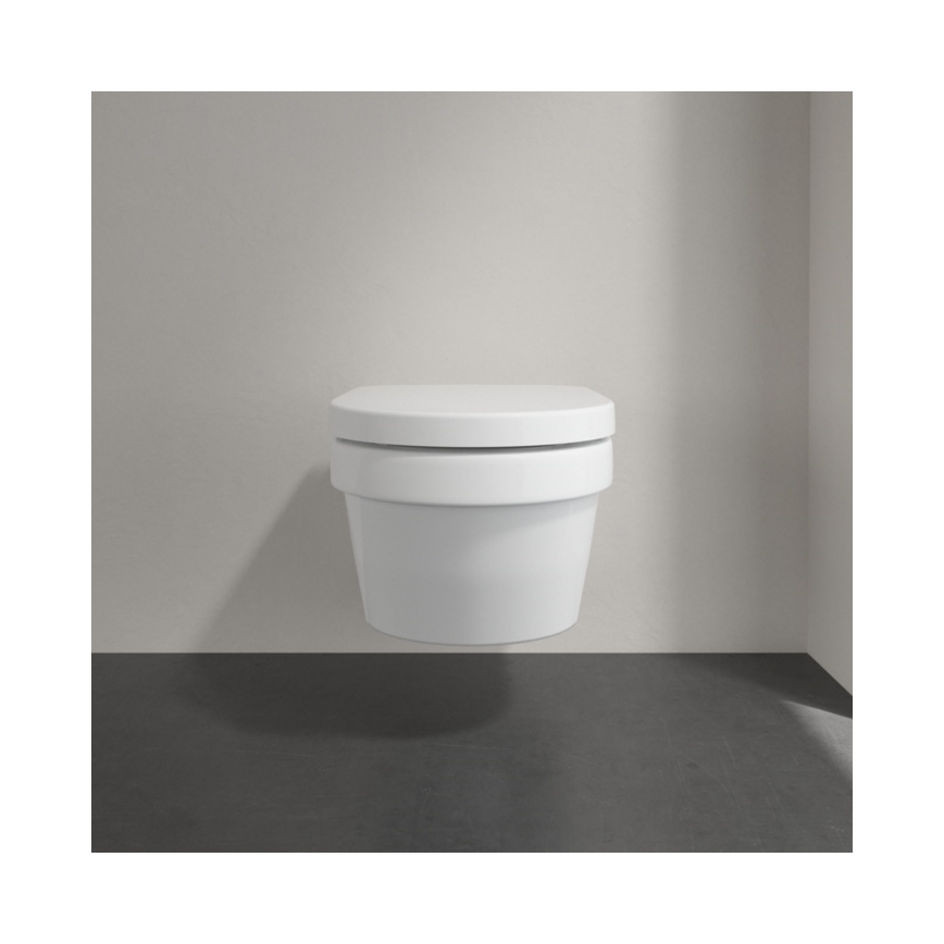 Villeroy & Boch 5684HR01 - Wand-WC mit SoftClose-Sitz ARCHITECTURA Keramik/weiß