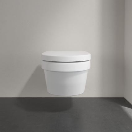 Villeroy & Boch 5684HRR1 - Wand-WC mit SoftClose-Sitz ARCHITECTURA Keramik/weiß
