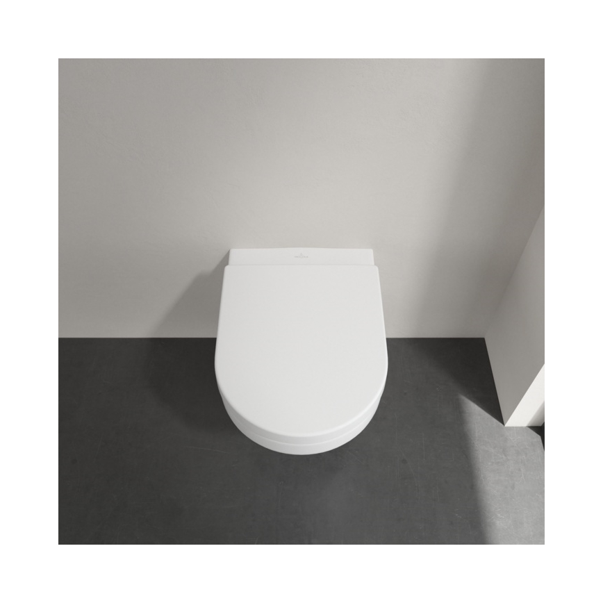 Villeroy & Boch 5684HRR1 - Wand-WC mit SoftClose-Sitz ARCHITECTURA Keramik/weiß