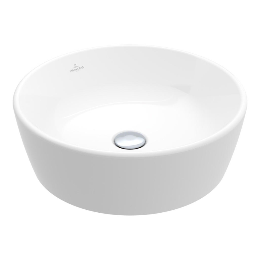 Villeroy & Boch 5A254501 - Aufsatzwaschbecken ARCHITECTURA Ø 45 cm Keramik/weiß