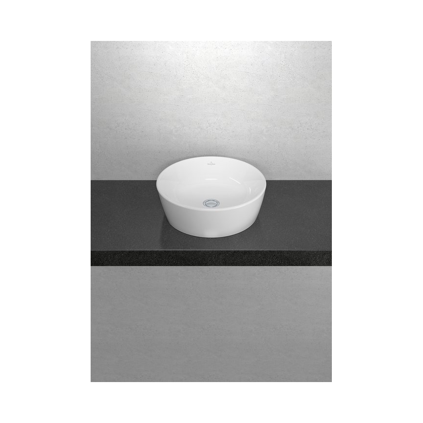 Villeroy & Boch 5A254501 - Aufsatzwaschbecken ARCHITECTURA Ø 45 cm Keramik/weiß