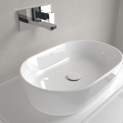 Villeroy & Boch 5A266001 - Aufsatzwaschbecken ARCHITECTURA 60x40 cm Keramik/weiß