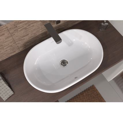Villeroy & Boch 5A266001 - Aufsatzwaschbecken ARCHITECTURA 60x40 cm Keramik/weiß